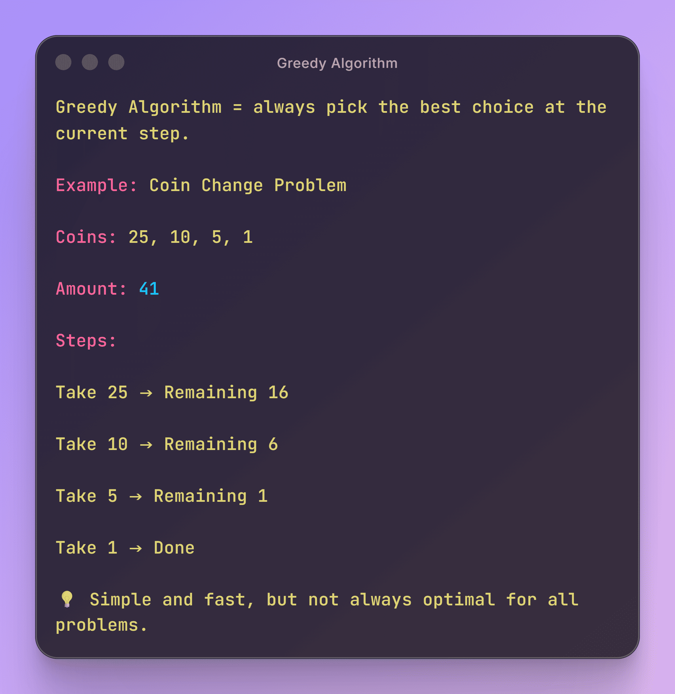 Greedy Algorithms